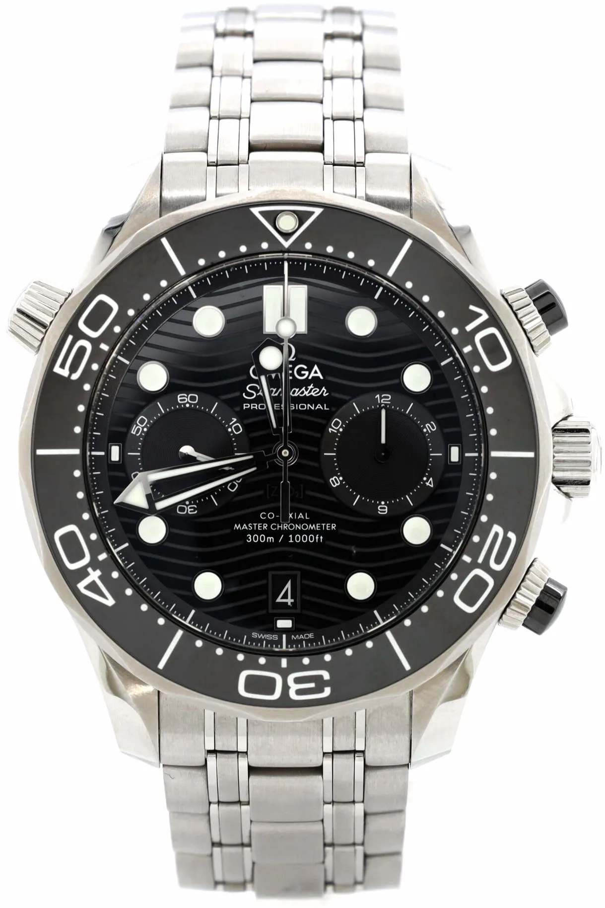 Omega Seamaster Diver 300M 210.30.44.51.01.001 44mm Stainless steel Black