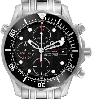 Omega Chronograph 213.30.42.40.01.001 Stainless steel Black wave-textured