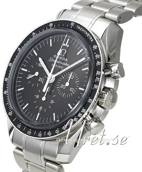 Omega Speedmaster Moonwatch 311.33.42.50.01.001 42mm Stainless steel Black 2