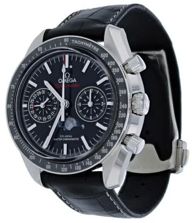 Omega Speedmaster Professional Moonwatch Moonphase 304.33.44.52.01.001 44mm Stainless steel Black