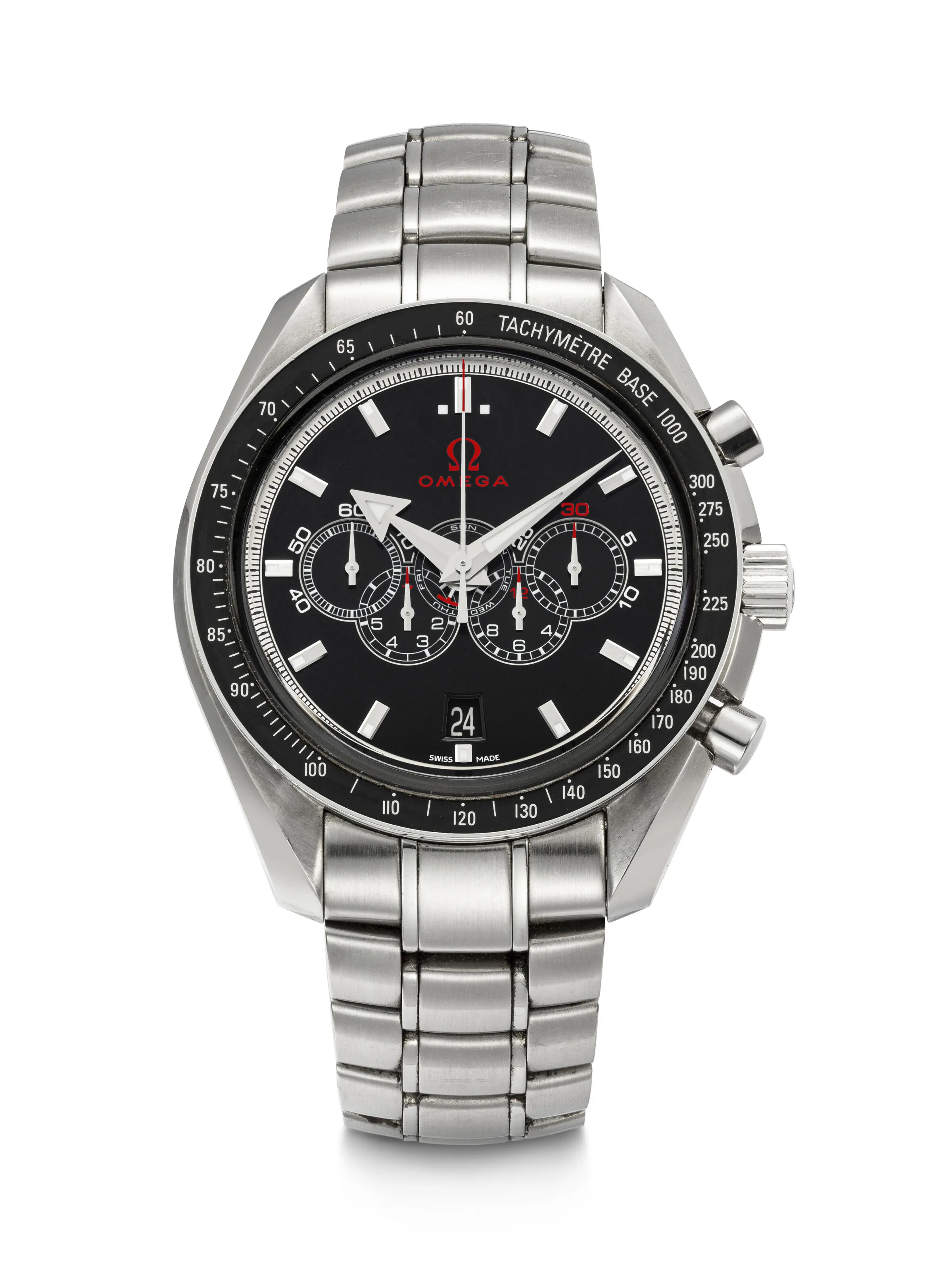 Omega Speedmaster 44mm Stainless steel Black