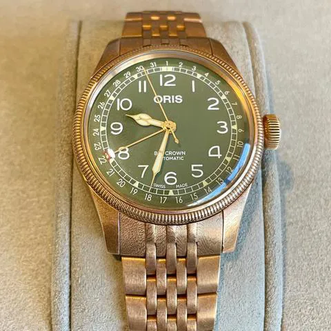 Oris Big Crown 01 754 7741 3167-07 8 20 01 40mm Bronze Green