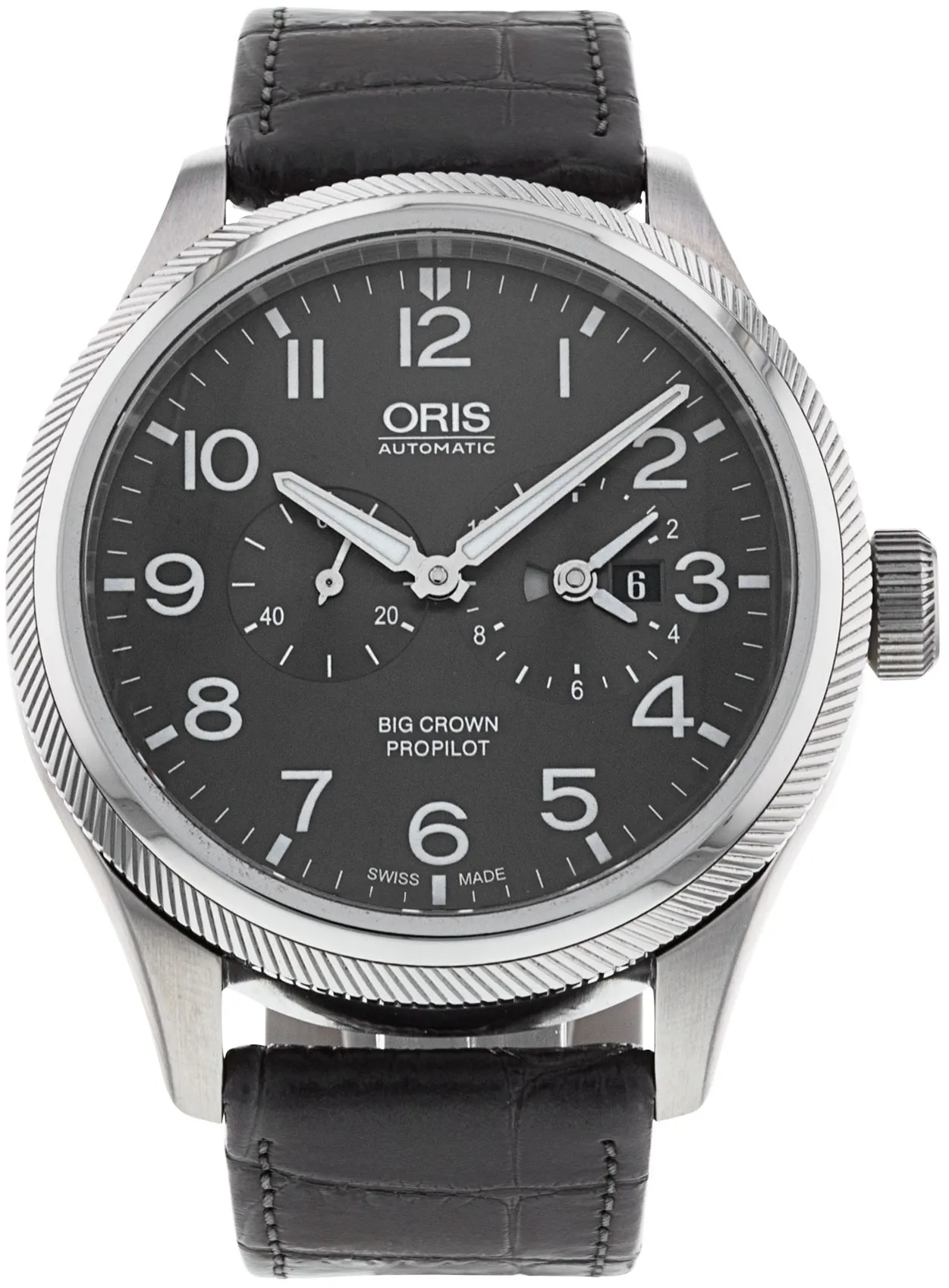 Oris Big Crown ProPilot 690 7735 40 63 LS 45mm Stainless steel Gray