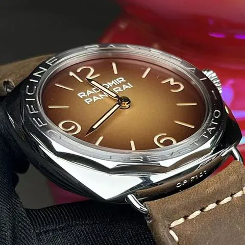 Panerai Radiomir PAM 00687 47mm Stainless steel Brown 2