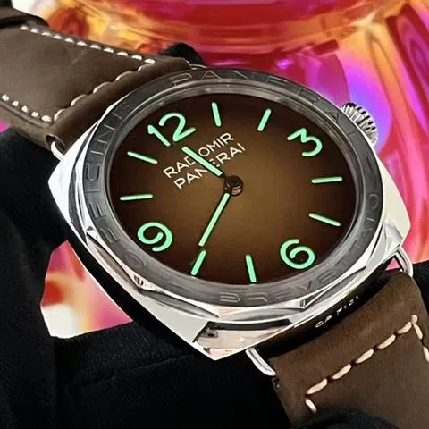 Panerai Radiomir PAM 00687 47mm Stainless steel Brown 4