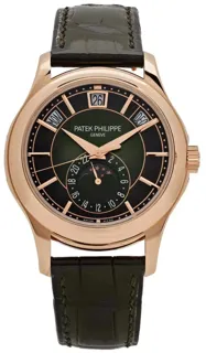 Patek Philippe Annual Calendar 5205R-011 40mm Rose gold Green