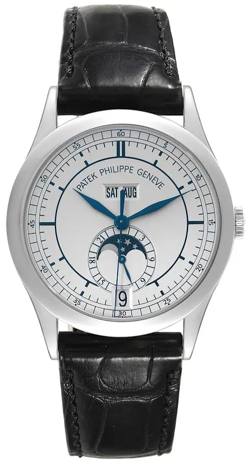 Patek Philippe Annual Calendar 5396G-001 38.5mm White gold Silver