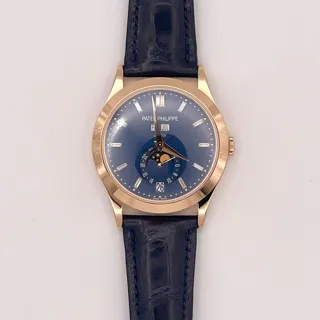 Patek Philippe Annual Calendar 5396R-015 Rose gold Blue