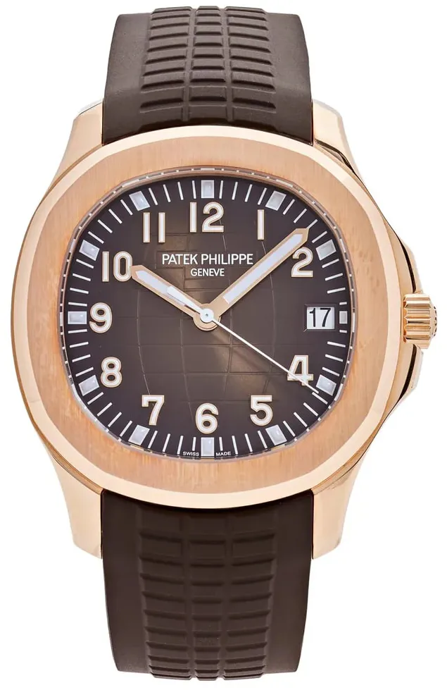 Patek Philippe Aquanaut 5167R-001 40.8mm Rose gold Brown