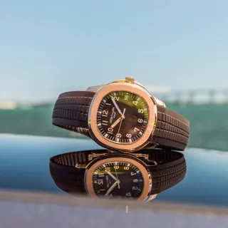 Patek Philippe Aquanaut 5167R-001 Rose gold Brown