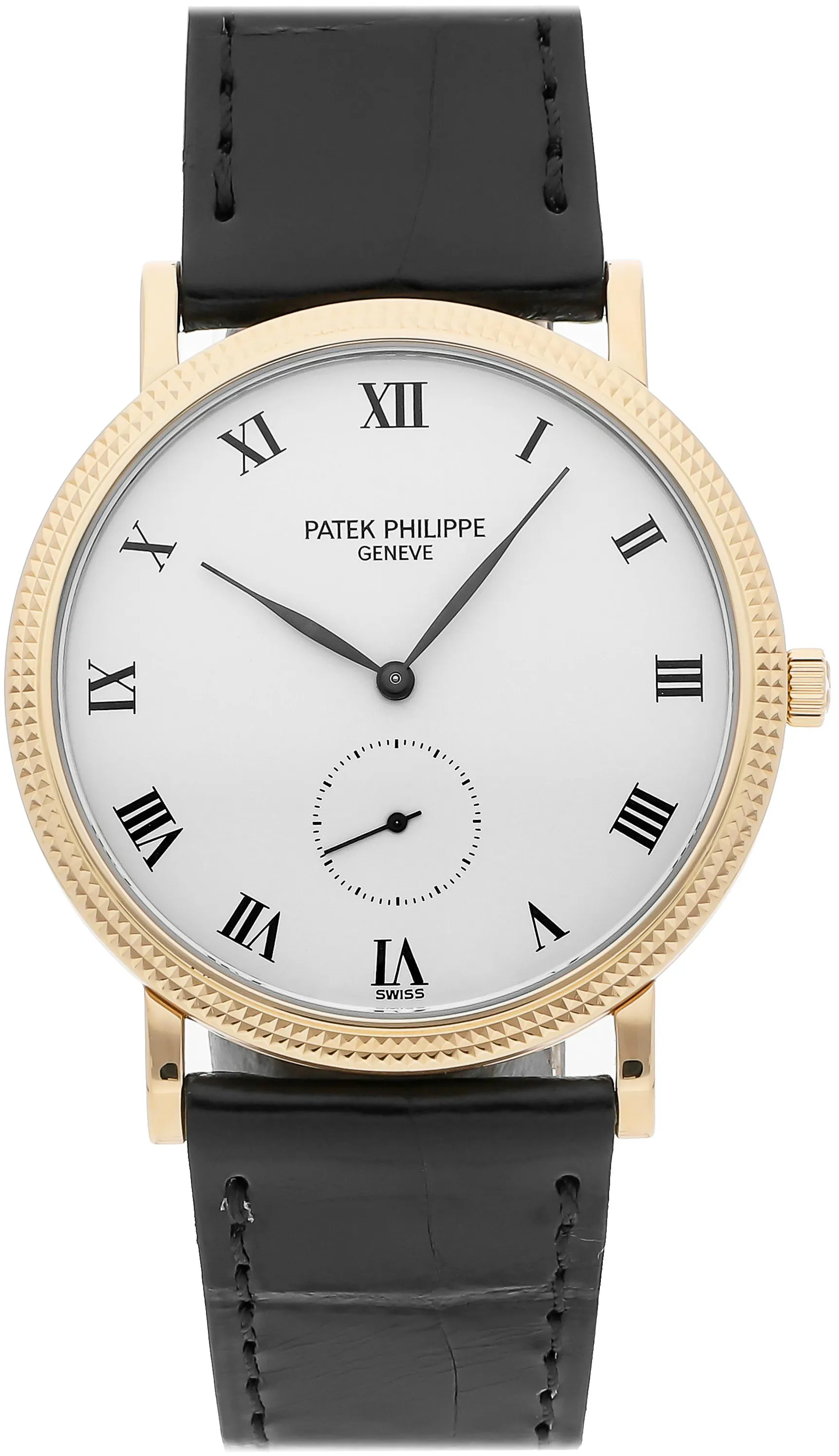 Patek Philippe Calatrava 3919J-001 33mm Yellow gold White