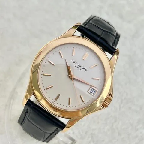 Patek Philippe Calatrava 5107R 37mm Rose gold White 1