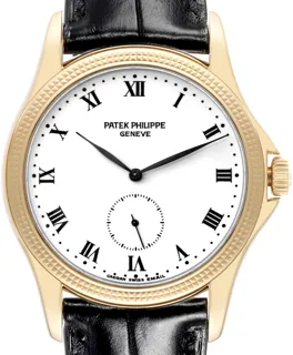 Patek Philippe Calatrava 5115J 18k yellow gold White