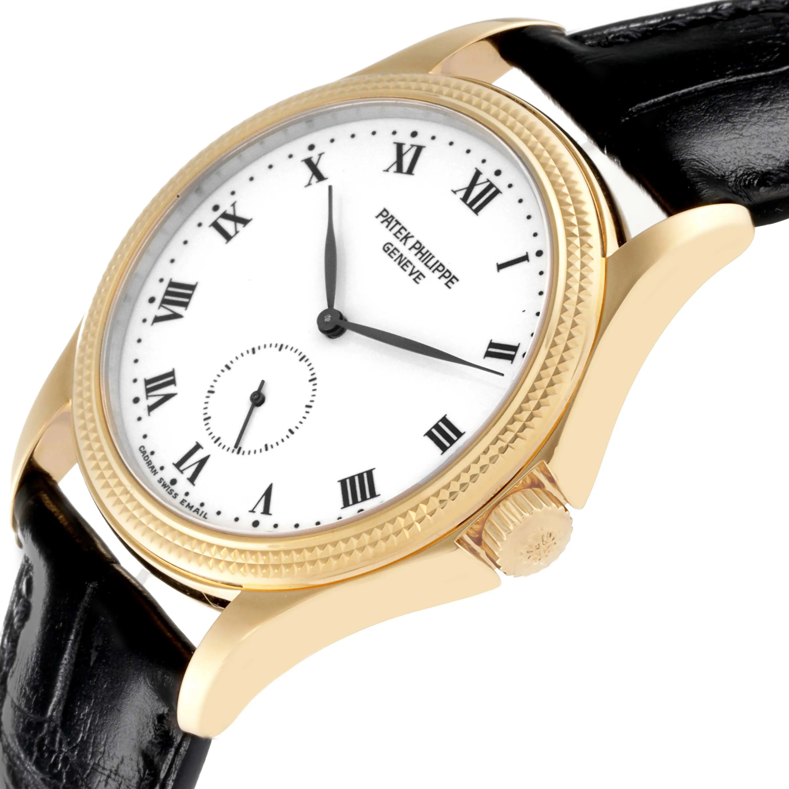 Patek Philippe Calatrava 5115J 35mm Yellow gold and 18k yellow gold White 4