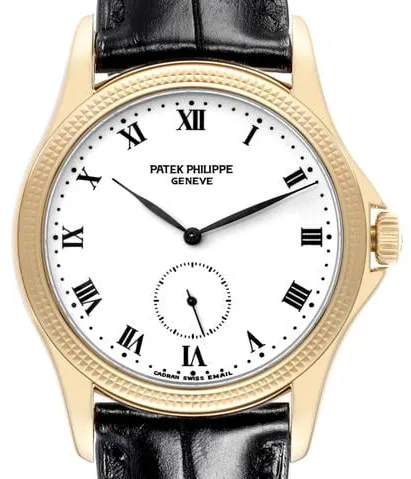 Patek Philippe Calatrava 5115J 35mm Yellow gold White