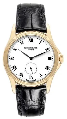 Patek Philippe Calatrava 5115J 35mm Yellow gold White 3