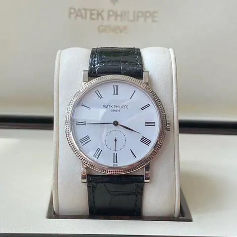 Patek Philippe Calatrava 5119G-001 36mm White gold White