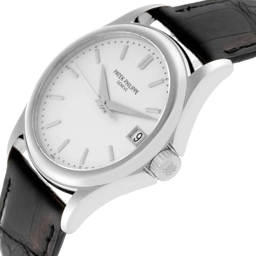 Patek Philippe Calatrava 5127G 37mm White gold White 1