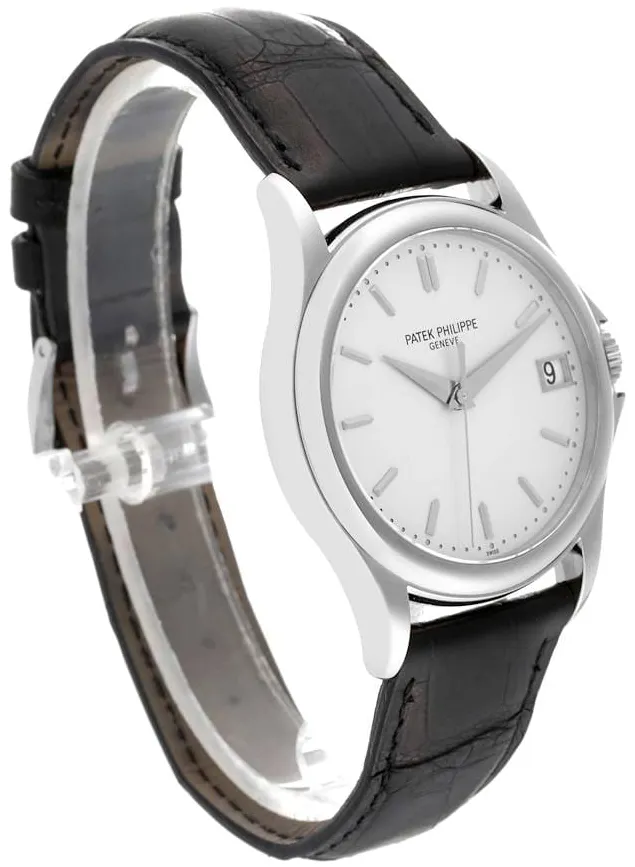 Patek Philippe Calatrava 5127G 37mm White gold White 2