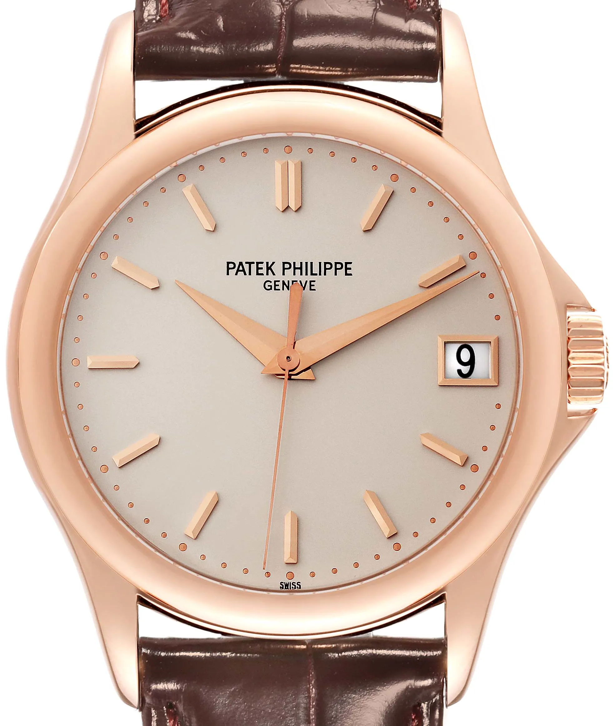 Patek Philippe Calatrava 5127R-001 37mm Rose gold Silver