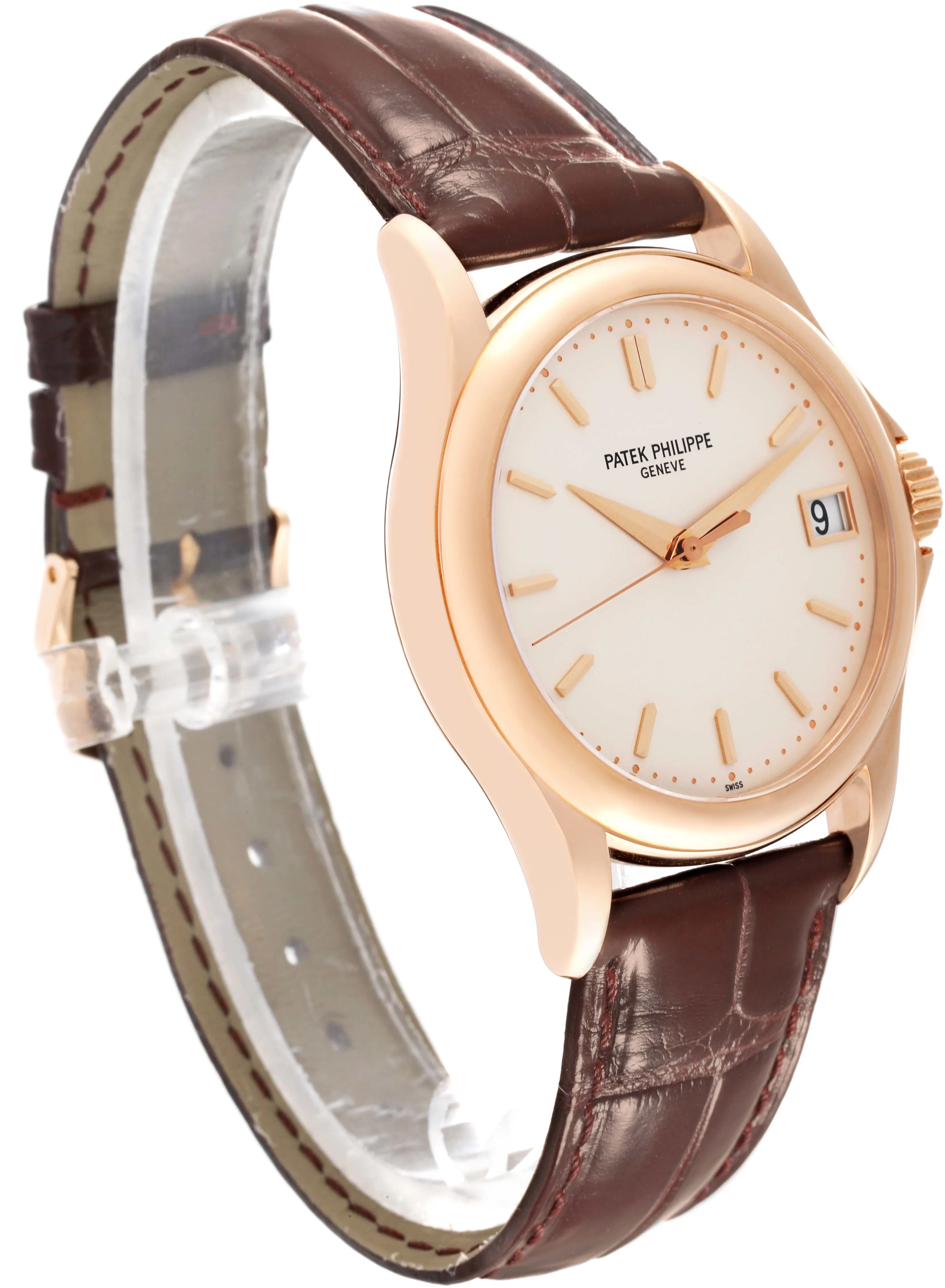 Patek Philippe Calatrava 5127R-001 37mm Rose gold Silver 3