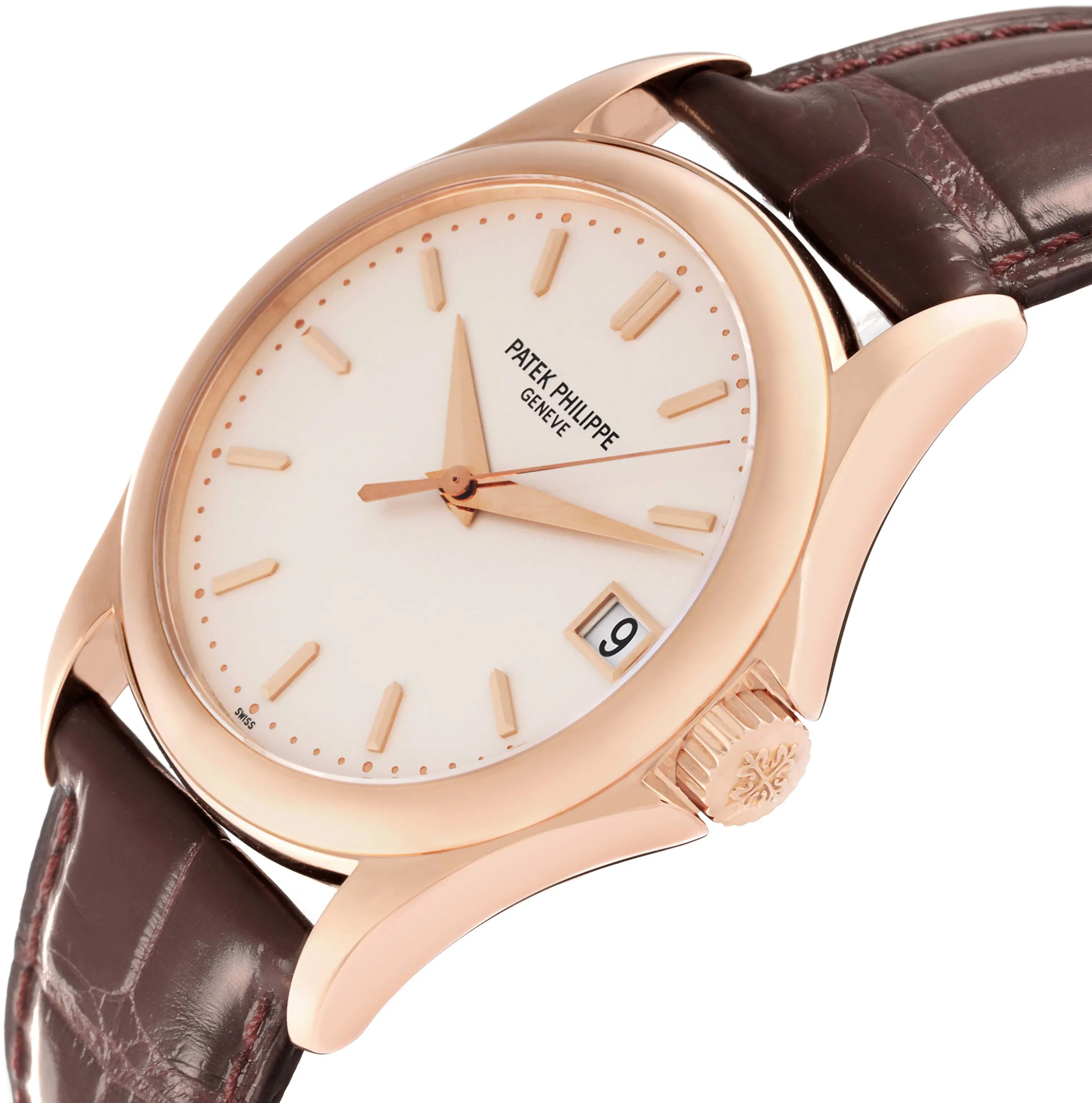 Patek Philippe Calatrava 5127R-001 37mm Rose gold Silver 4