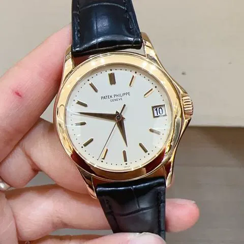 Patek Philippe Calatrava 5127R-001 37mm Rose gold Silver 3