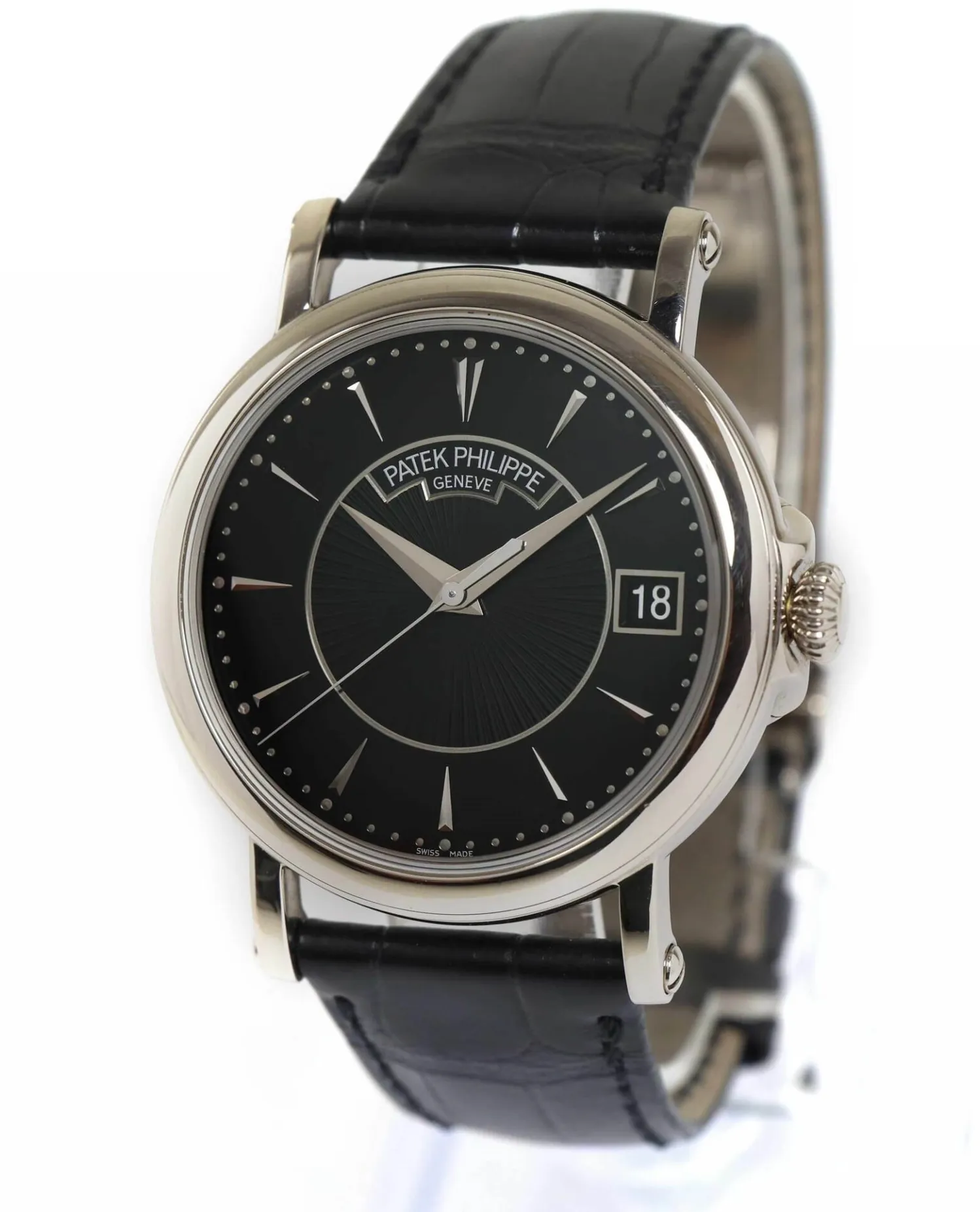 Patek Philippe Calatrava 5153G-001 38mm White gold Black