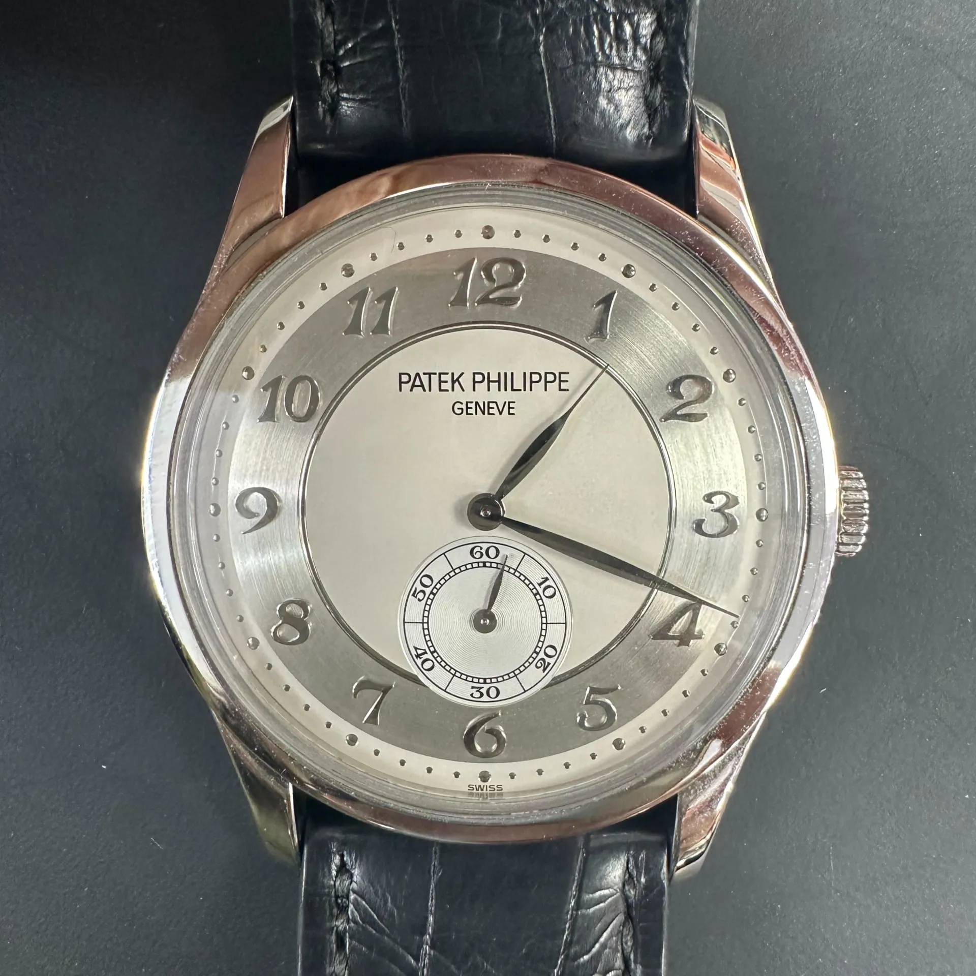 Patek Philippe Calatrava 5196P-001 37mm Platinum Silver