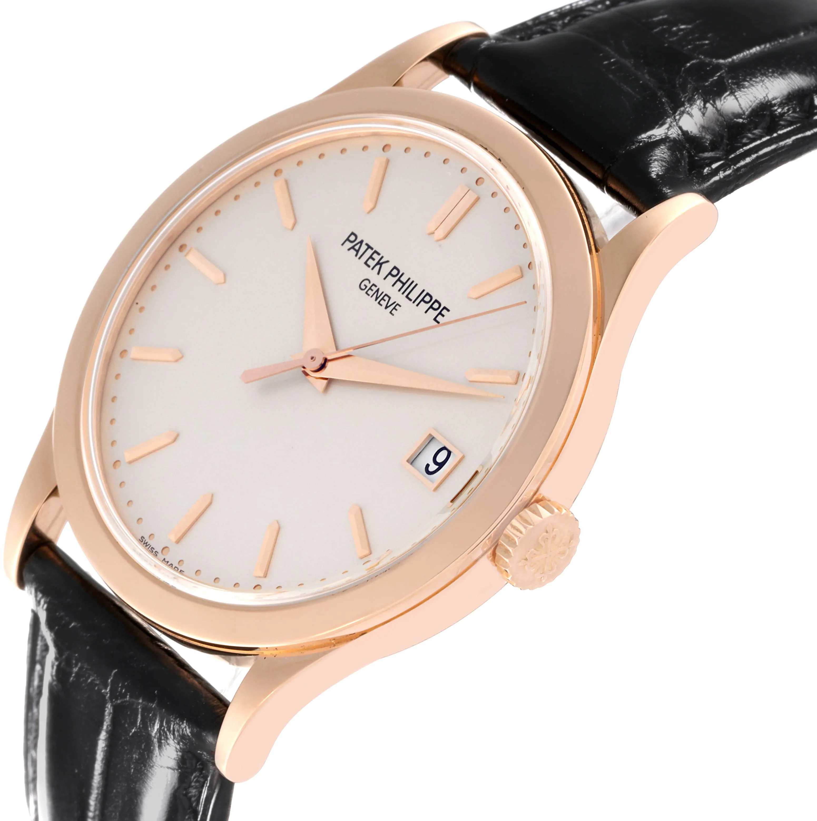 Patek Philippe Calatrava 5296R-010 38mm Rose gold and 18k rose gold Silver 4