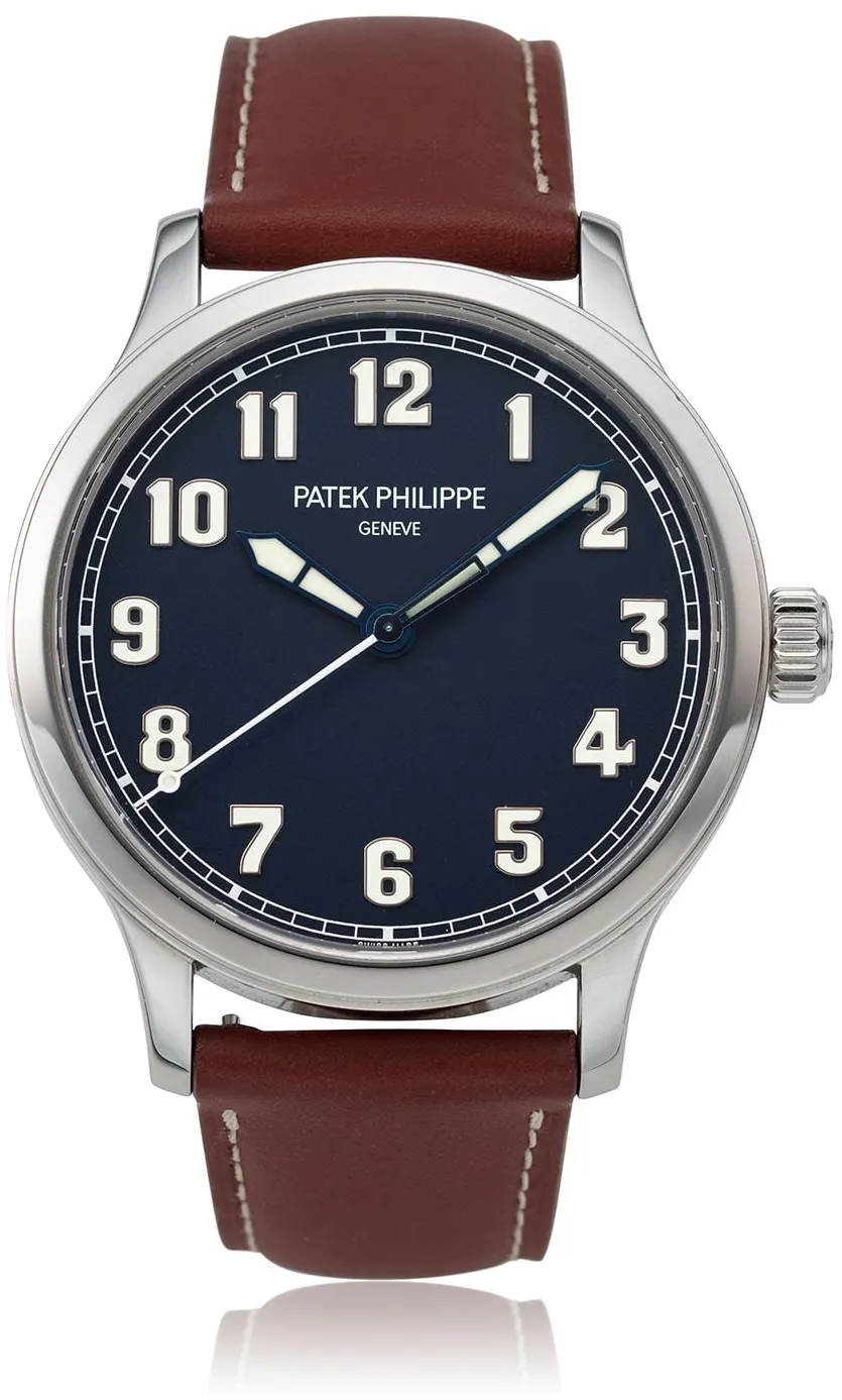 Patek Philippe Calatrava 5522A-001 42mm Stainless steel Blue