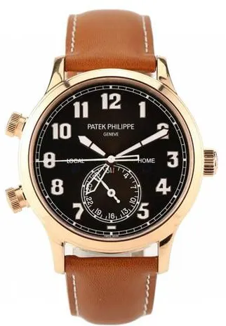 Patek Philippe Calatrava 5524R-001 42mm Rose gold Brown