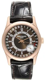 Patek Philippe Calatrava 6000R-001 Rose gold Brown