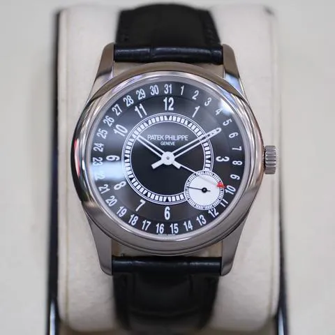 Patek Philippe Calatrava 6006G-001 39mm White gold Black