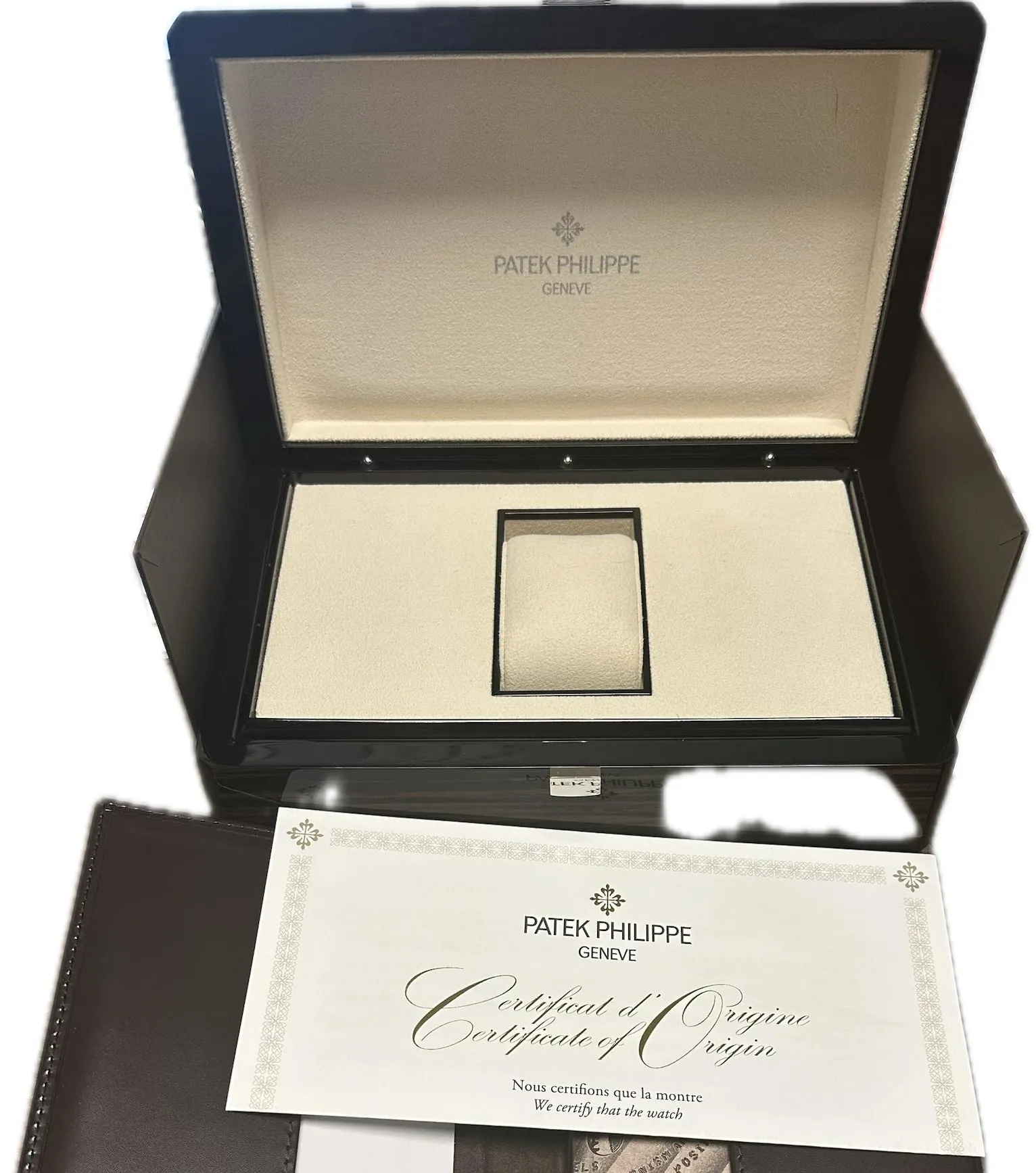 Patek Philippe Calatrava 6007G-010 40mm White gold Black 7