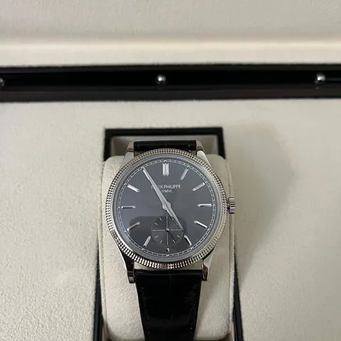 Patek Philippe Calatrava 6119G-001 39mm White gold Gray 8