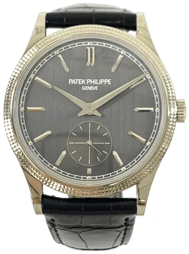 Patek Philippe Calatrava 6119G-001 39mm White gold Gray