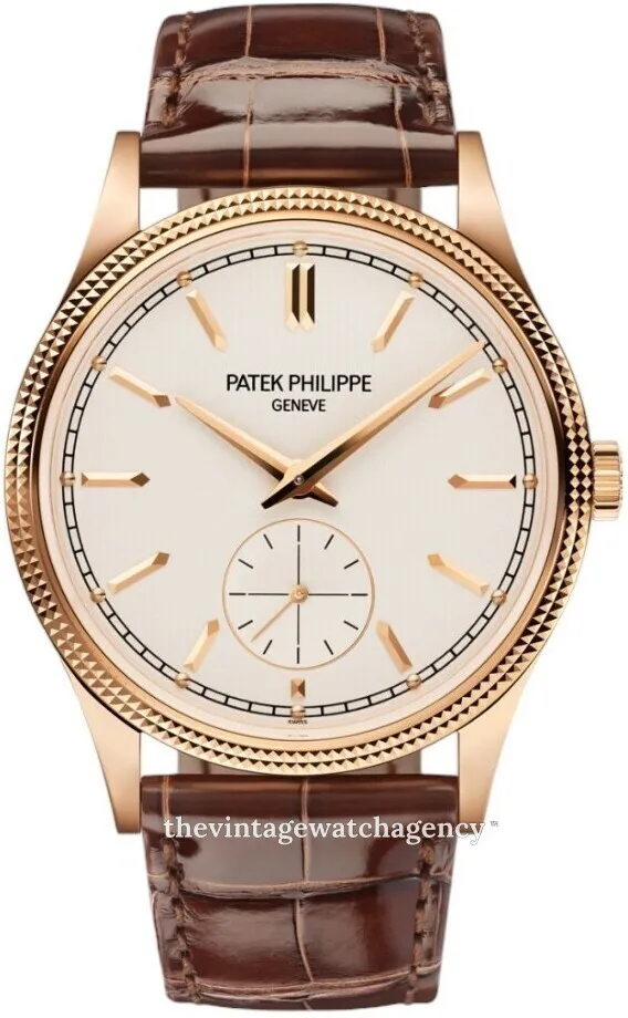 Patek Philippe Calatrava 6119R-001 39mm Rose gold White