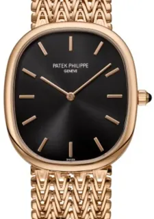 Patek Philippe Golden Ellipse 5738/1R-001 Rose gold Golden