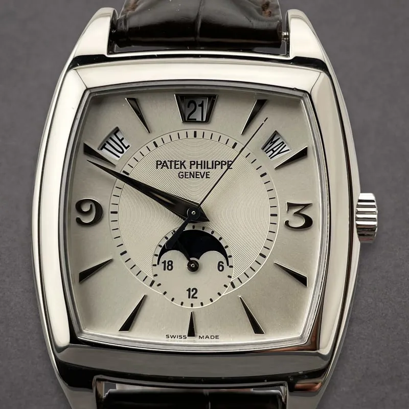 Patek Philippe Gondolo 5135G-001 38.5mm White gold Silver