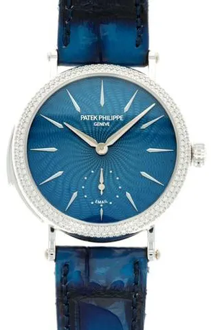 Patek Philippe Minute Repeater 7040/250G-001 36mm White gold Blue