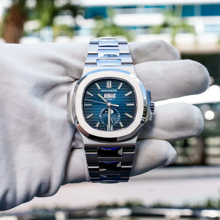 Patek Philippe Nautilus 5726/1A-014 40.5mm Stainless steel Blue