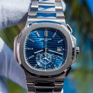 Patek Philippe Nautilus 5976/1G-001 White gold Blue