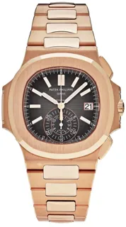 Patek Philippe Nautilus Chronograph Tiffany & Co. 5980/1R-001 Rose gold Black