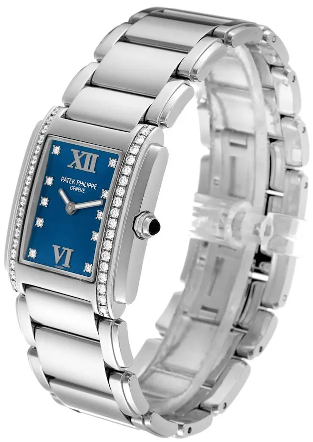 Patek Philippe Twenty~4 4910/10A-012 25mm Stainless steel Blue 1