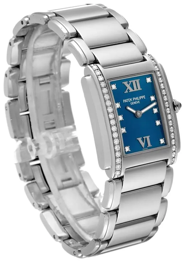 Patek Philippe Twenty~4 4910/10A-012 25mm Stainless steel Blue 2