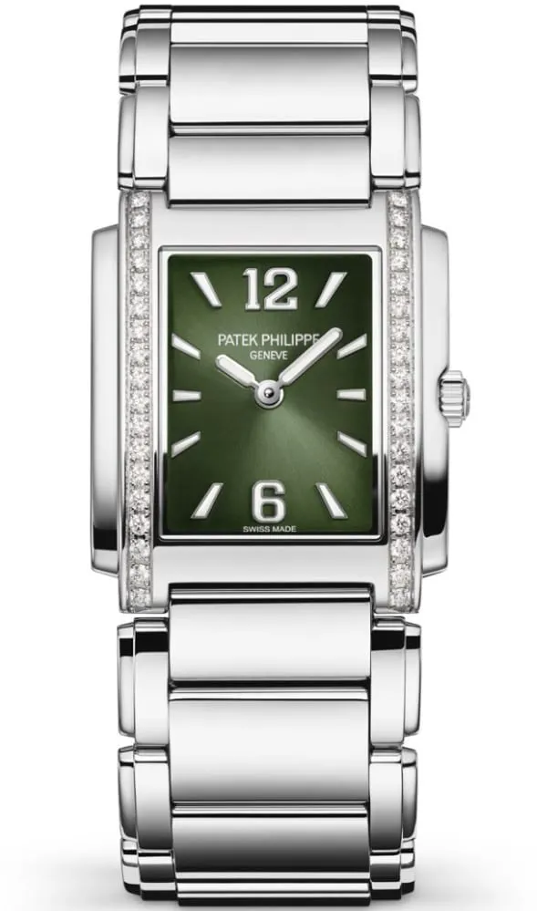 Patek Philippe Twenty~4 4910/1200A-011 25.1mm Stainless steel Green