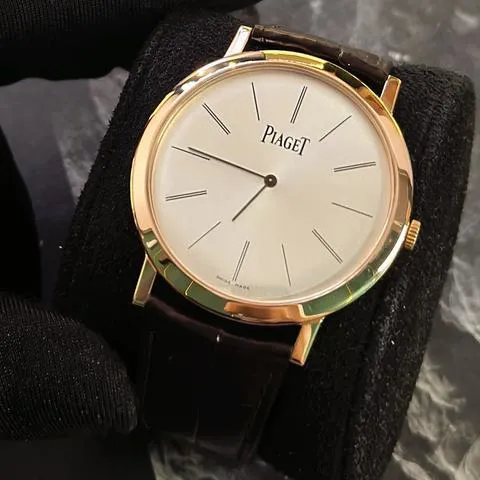 Piaget Altiplano G0A31114 38mm Rose gold Silver