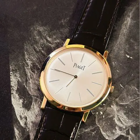 Piaget Altiplano G0A31114 38mm Rose gold Silver 2