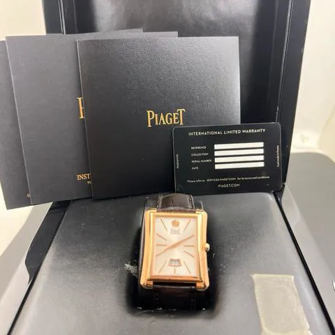 Piaget Emperador G0A32121 36mm Rose gold Silver 3